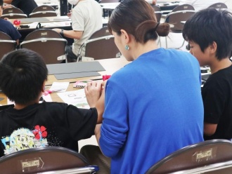 わくわく科学教室2の様子